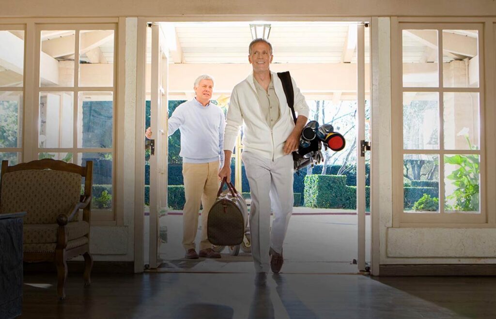 Arrivée des joueurs